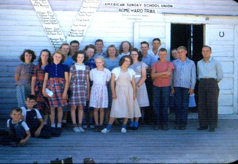 Camp 1949 at Milburn Victoria Springs 1